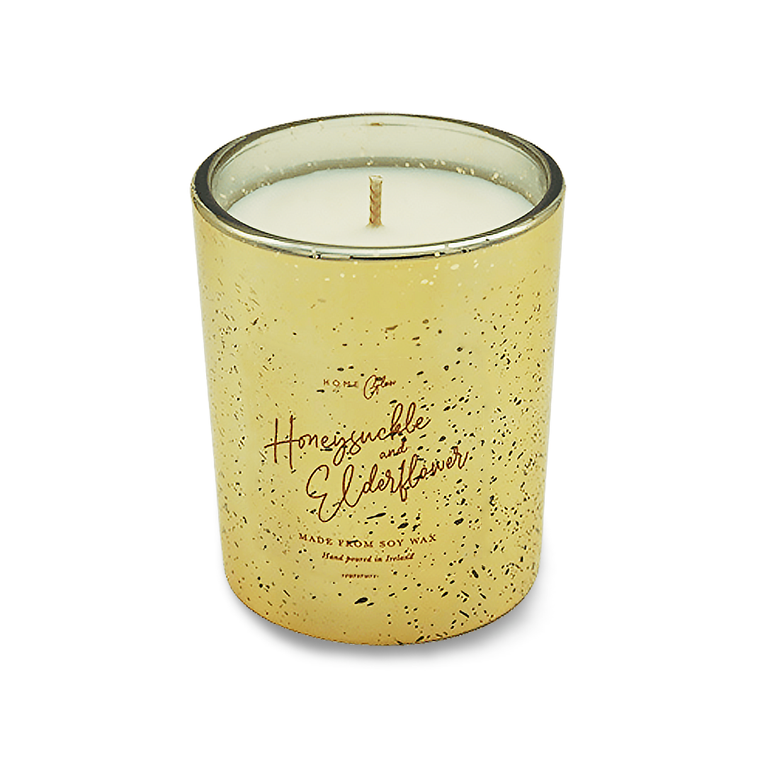 Gold Candle in Christmas scents