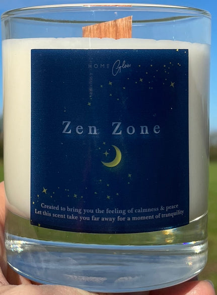 Zen Zone - crackling wood wick candle