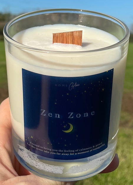 Zen Zone - crackling wood wick candle