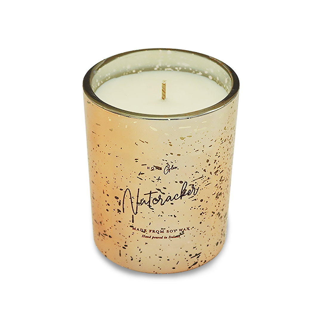 Rose Gold Candle in Christmas scents