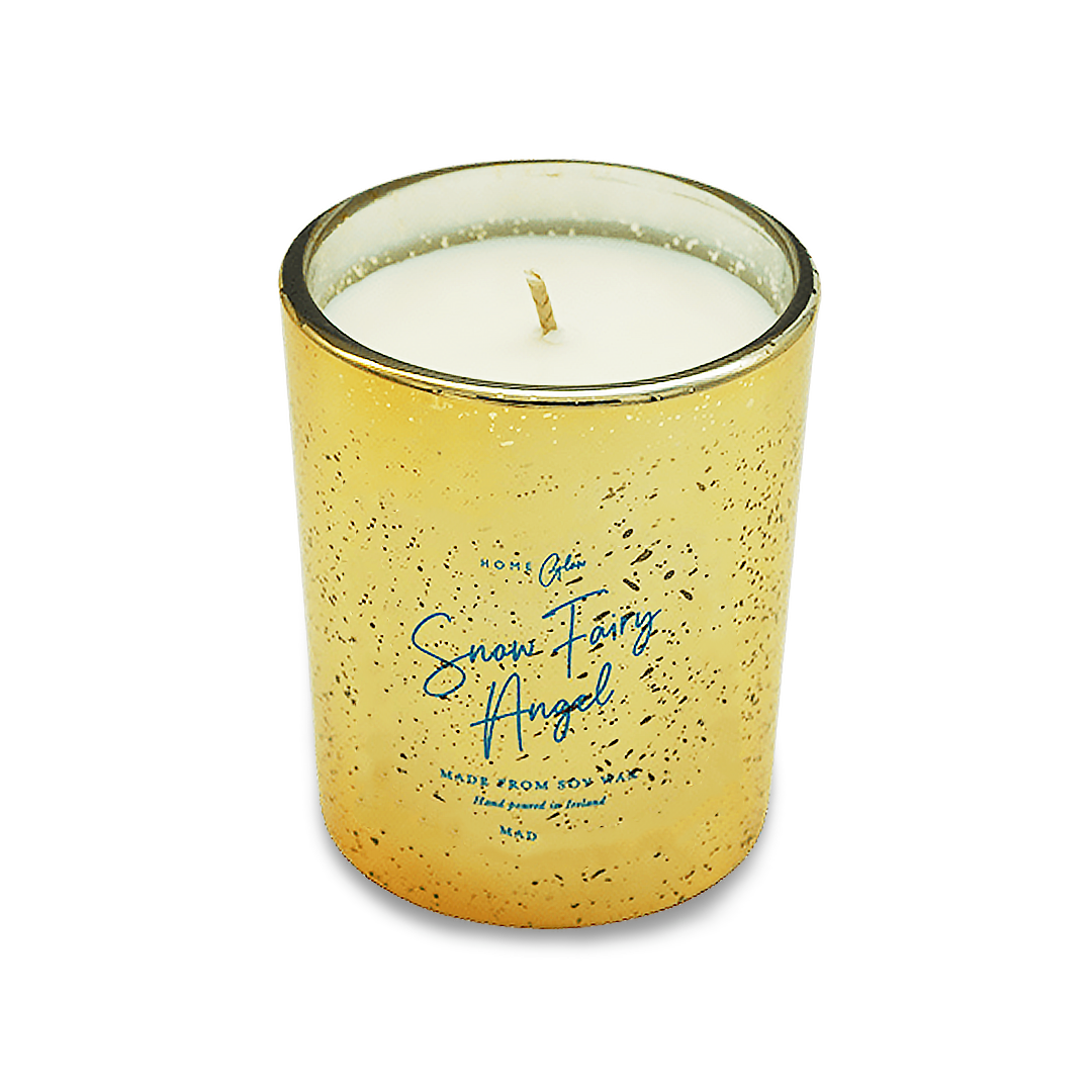 Gold Candle in Christmas scents